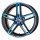 Leichtmetall-Felgen DG859535112G31 | Typ 444 DG Evolution 1tlg. | 8,5X19" ET35 5/112 color polished - blue