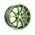Leichtmetall-Felgen DE807535120G28 | Typ 431 DE Sports 1tlg. | 8X17" ET35 5/120 color polished - green