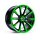 Leichtmetall-Felgen GT807535100K28 | Typ 659 GT 1tlg. | 8X17" ET35 5/100 color polished - green