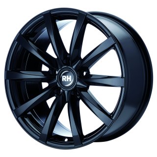 Leichtmetall-Felgen GT807535100K48 | Typ 659 GT 1tlg. | 8X17" ET35 5/100 schwarz glanz lackiert