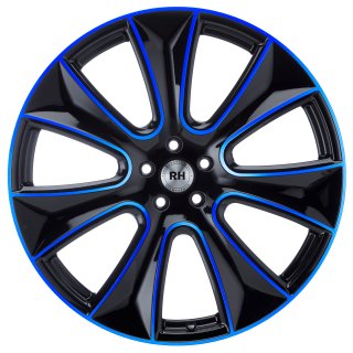 Leichtmetall-Felgen NAJII808535112G31 | Typ 661 NAJ II 1tlg. | 8X18" ET35 5/112 color polished - blue