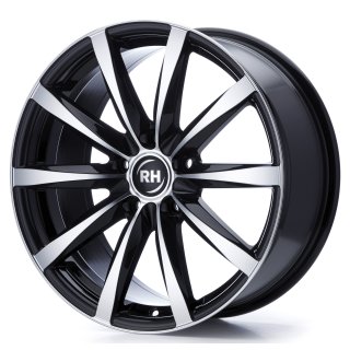 Leichtmetall-Felgen GT807545108G03 | Typ 659 GT 1tlg. | 8X17" ET45 5/108 Schwarz voll poliert