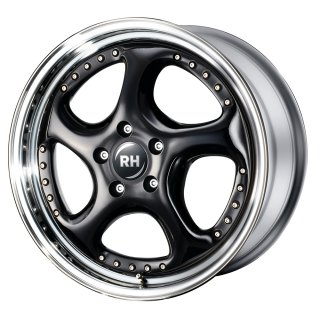 Leichtmetall-Felgen _P85954513068 | Typ P572 Turbo P 3tlg. | 8,5X19" ET45 5/130 schwarz/Horn hochgl.pol.