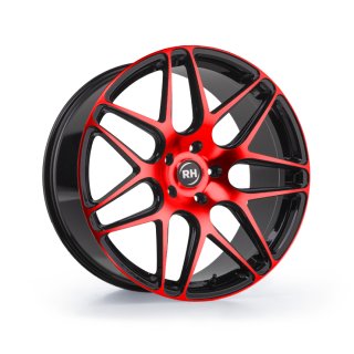 Leichtmetall-Felgen RB11102255012730 | Typ 658 RB11 1tlg. | 10X22" ET50 5/127 color polished - red