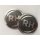 Nabenkappe 69 mm, DF/DG-Räder >=LK112 | Logo in anthraz.RH/Audi, Träger in chrom