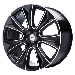 Leichtmetall-Felgen NAJII808535115G03 | Typ 661 NAJ II 1tlg. | 8X18" ET35 5/115 Schwarz voll poliert