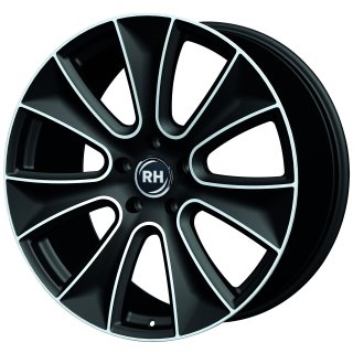 Leichtmetall-Felgen NAJII80854513003 | Typ 661 NAJ II 1tlg. | 8X18" ET45 5/130 Schwarz voll poliert