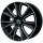 Leichtmetall-Felgen NAJII80854513003 | Typ 661 NAJ II 1tlg. | 8X18" ET45 5/130 Schwarz voll poliert