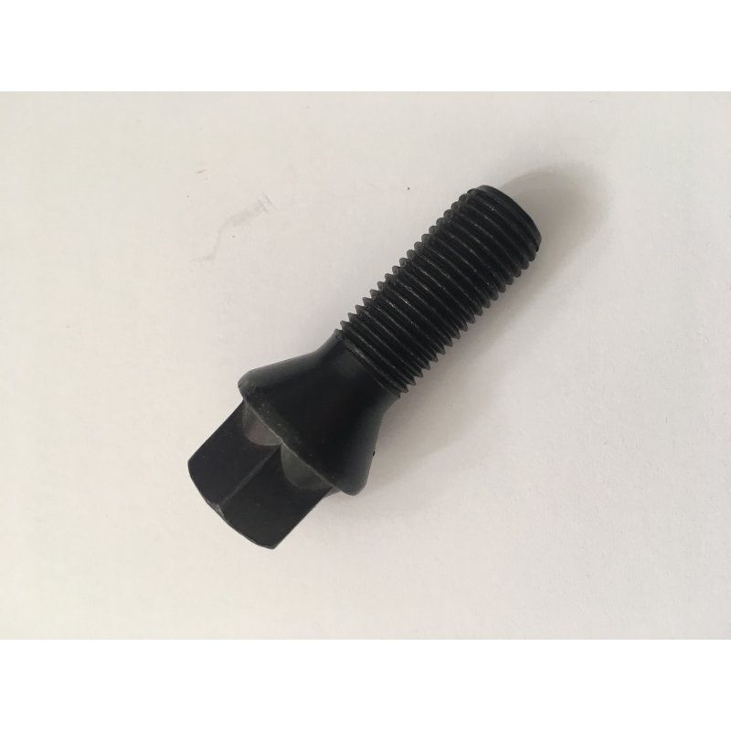 Flachbundschraube M14x1,5 58mm Schaft Radschraube - Festigkeit 10.9, SW17, Verzinkt