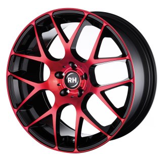 Leichtmetall-Felgen NBU807535112G30 | Typ 602 NBU Race 1tlg. | 8X17" ET35 5/112 color polished - red