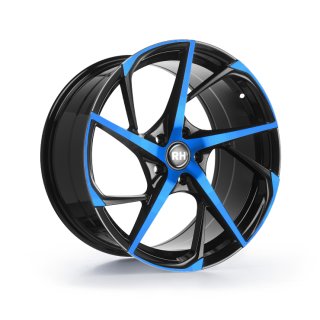 Leichtmetall-Felgen RB12859545112G31 |  RB12 1tlg. | 8,5X19" ET45 5/112 color polished - blue