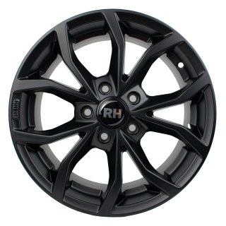 Leichtmetall-Felgen DF706545112G40 | Typ 435 DF Energy 1tlg. | 7X16" ET45 5/112 racing schwarz lackiert