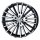 Leichtmetall-Felgen WM807530120G03 | Typ 650 WM Flowforming 1tlg. | 8X17" ET30 5/120 Schwarz voll poliert