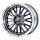 Leichtmetall-Felgen AN90956213511268 | Typ P142 AN Crossline 3tlg. | 9X19" ET62 5/112 schwarz/Horn hochgl.pol.