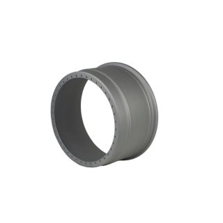 Felgenhälfte innen | 8,75x18" eloxiert | 40 Loch Flachbett ALA