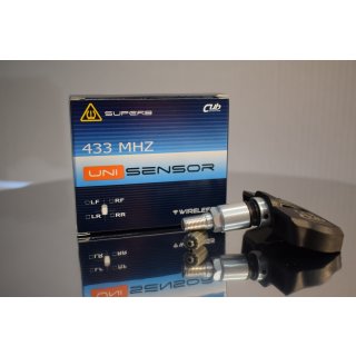 RDKS-Sensor CUP UNI Sensor | für Alufelge | inkl. Aluventil silber