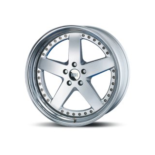 Leichtmetall-Felgen AT902052407711208 ALA | Typ P262 AT Exclusiv 3tlg. | 9X20" ET24 5/112 silber/Horn hochgl.pol.