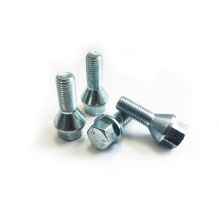 Schwarze Sicherungsradschrauben 12x1,5 - Für Vauxhall Corsa VXR [D