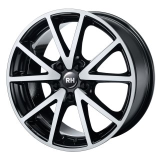 Leichtmetall-Felgen DE807545112A03 | Typ 431 DE Sports 1tlg. | 8X17" ET45 5/112 Schwarz voll poliert
