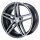 Leichtmetall-Felgen DG808545112G21 | Typ 443 DG Evolution 1tlg. | 8X18" ET45 5/112 anthrazit matt voll poliert